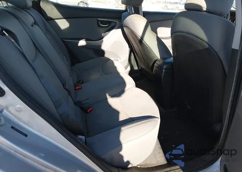 2012 Hyundai Elantra Gls from USA, damaged, VIN 5NPDH4AE9CH129602